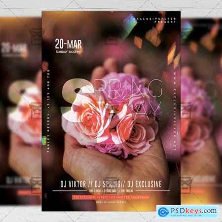 Spring Day Flyer - Seasonal A5 Template