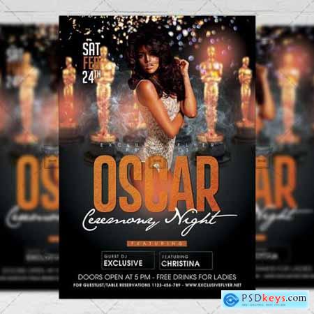 Oscar Ceremony Night Flyer - Club A5 Template