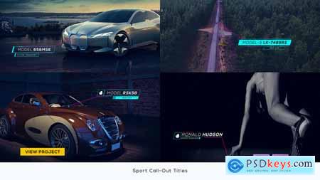 Videohive Sport Call-Out Titles Free