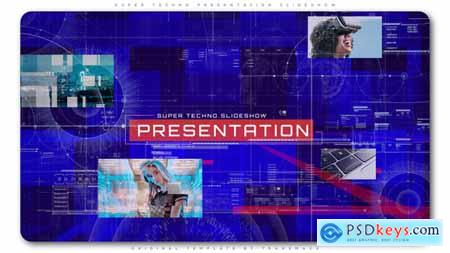 Videohive Super Techno Presentation Slideshow Free
