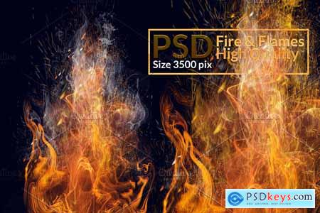 Creativemarket Fire & Smoke PNG Stock Bundle