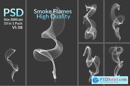Creativemarket Fire & Smoke PNG Stock Bundle