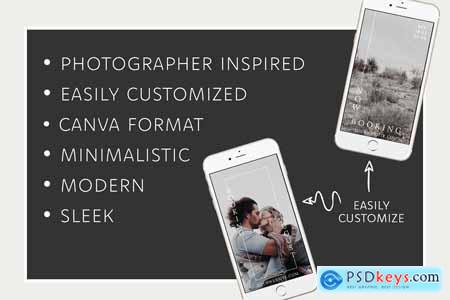 Creativemarket Instagram Stories Canva Photographer