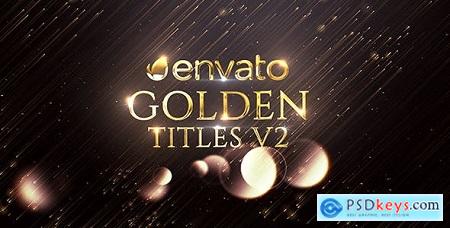 Videohive Golden Titles Free