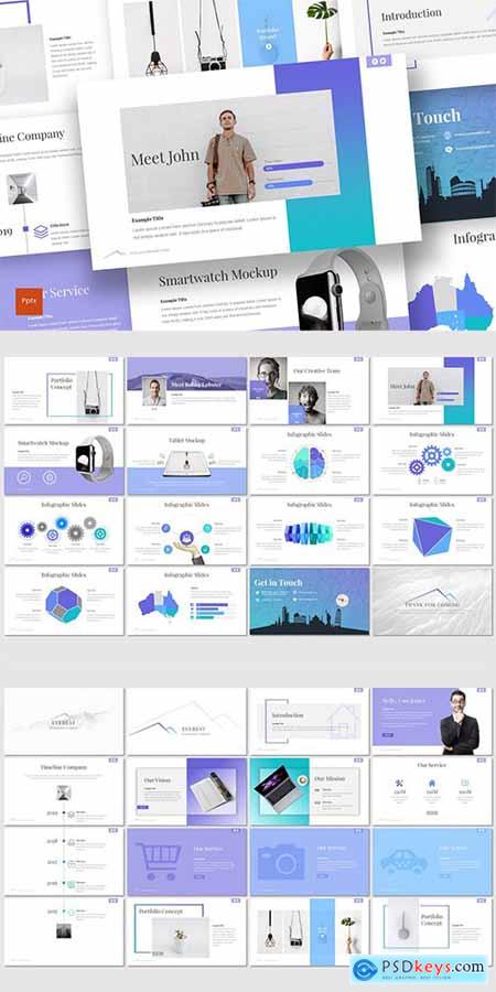 Everest - Powerpoint, Keynote and Google Slides Templates