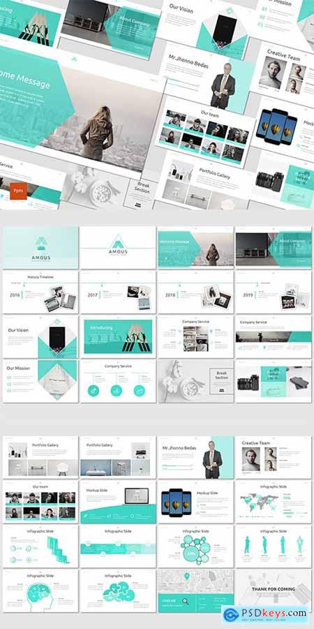 Amous - Powerpoint, Keynote and Google Slides Templates