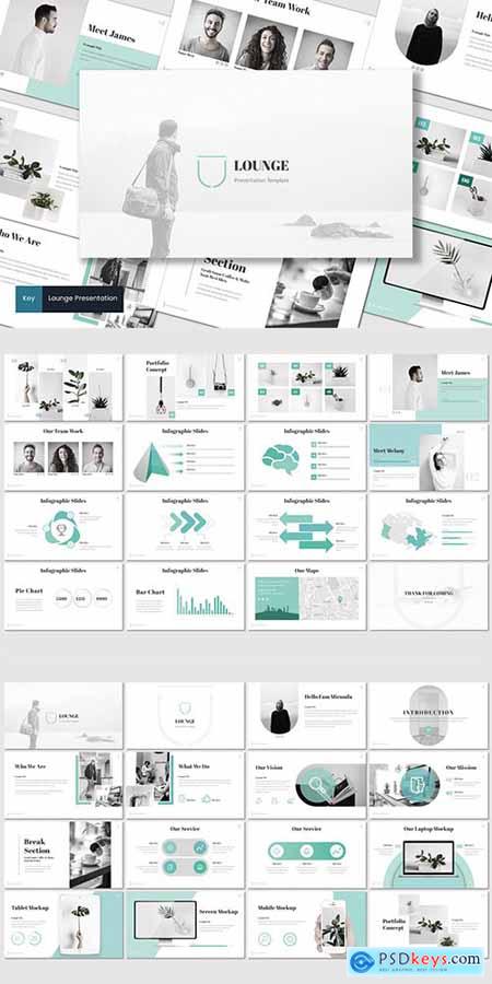 Lounge - Powerpoint, Keynote and Google Slides Templates