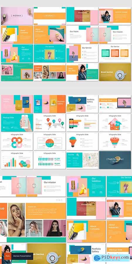 Monax - Powerpoint, Keynote and Google Slides Templates