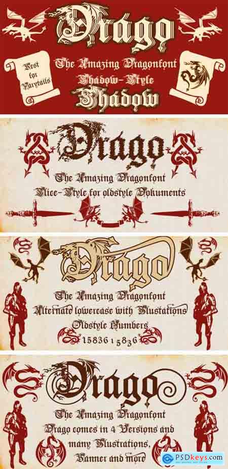 Drago Font Family