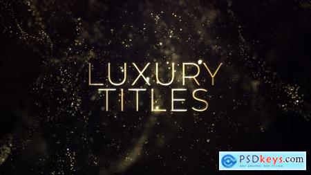 Videohive Luxury Gold Titles Free