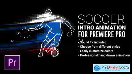Videohive Soccer Intro Animation For Premiere Pro Free