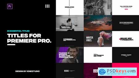 Videohive Titles Free