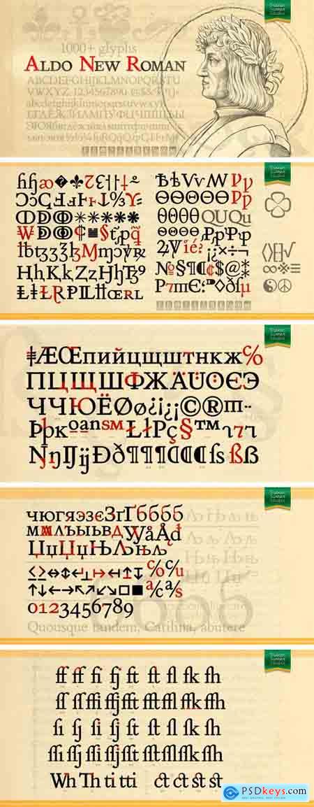 Aldo New Roman Font