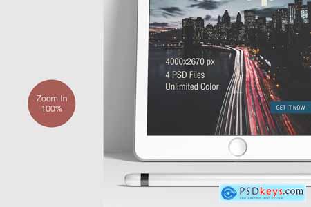 Creativemarket iPad Scene Creator Mockup