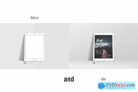 Creativemarket iPad Scene Creator Mockup