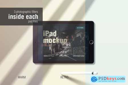 Creativemarket iPad Scene Creator Mockup