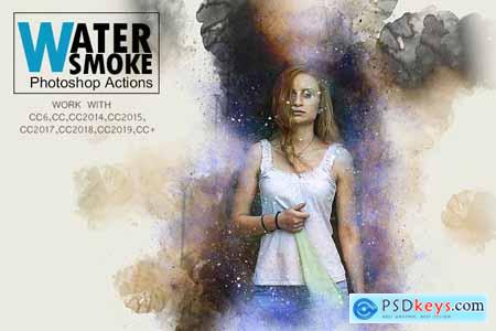 Thehungryjpeg Water Smoke Photoshop Actions