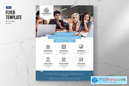 Education & Courses Flyer Template