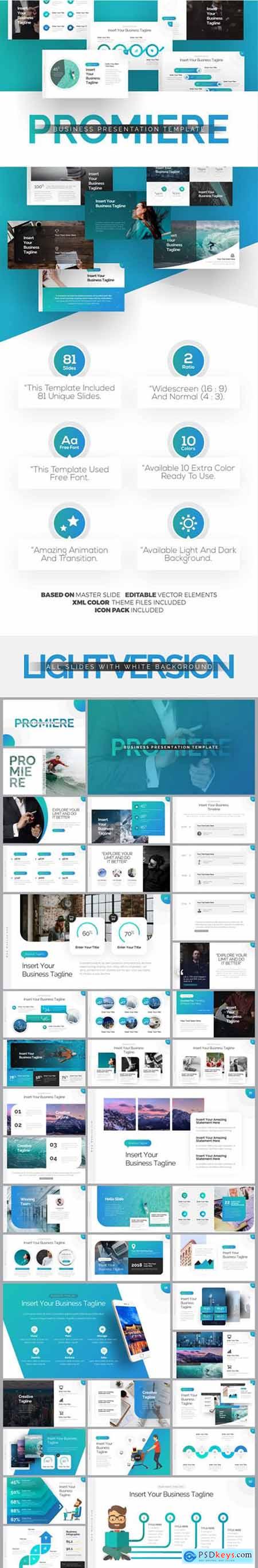 Graphicriver Promiere Business Presentation Template