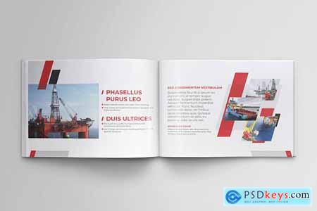 Creativemarket Offshore Oil and Gas Booklet Design