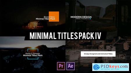 Videohive Minimal Intro Titles lV for Premiere Pro Free