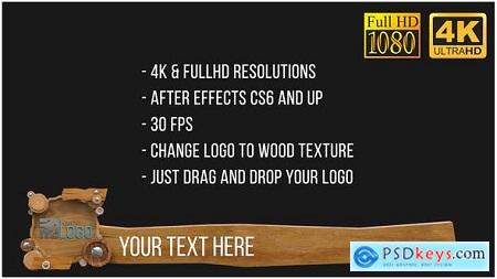 Videohive Wooden Lowerthirds (AFX) Free