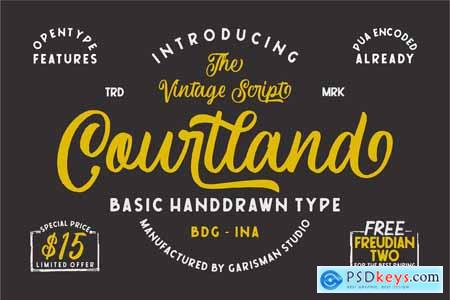 Creativemarket Courtland Handdrawn