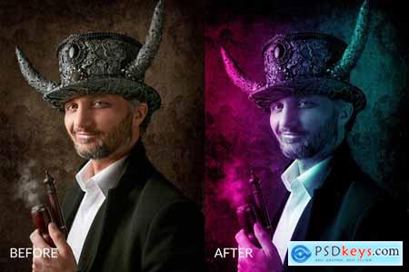 Creativemarket 15 Duo Color Photoshop Actions