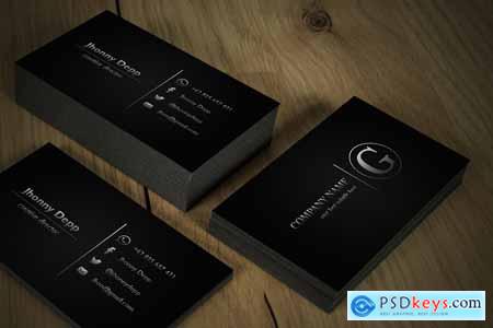 Creativemarket Shiver business cards