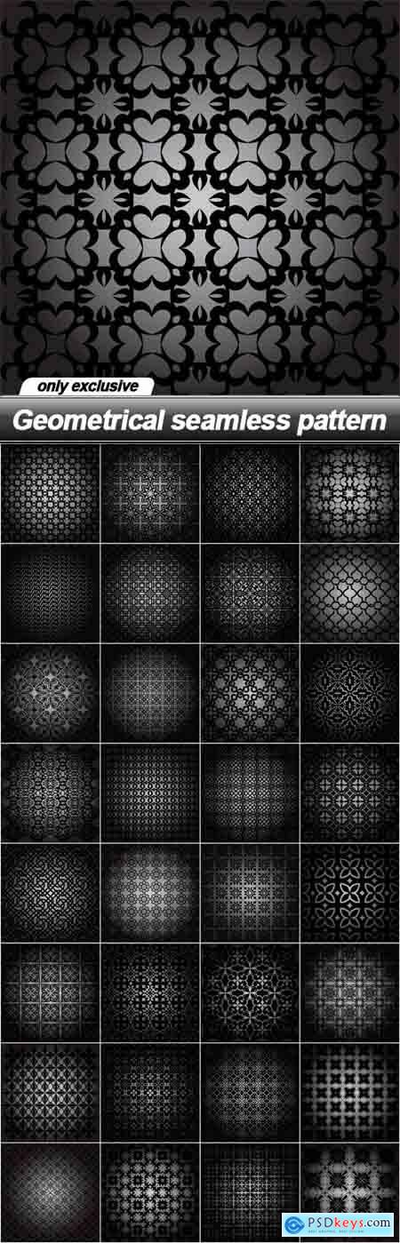 Geometrical seamless pattern - 32 EPS