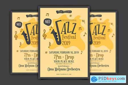 International Jazz Festival Flyer