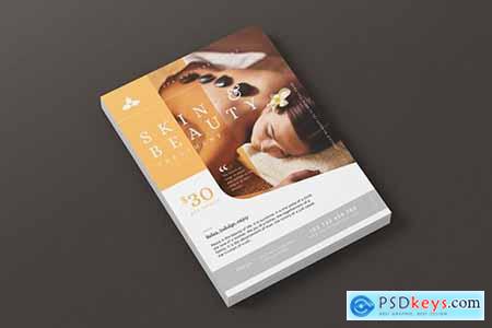 Beauty Spa Promotion AI and PSD Flyer Vol.3