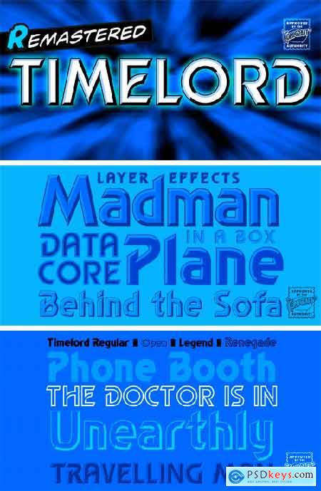 Timelord Font Family