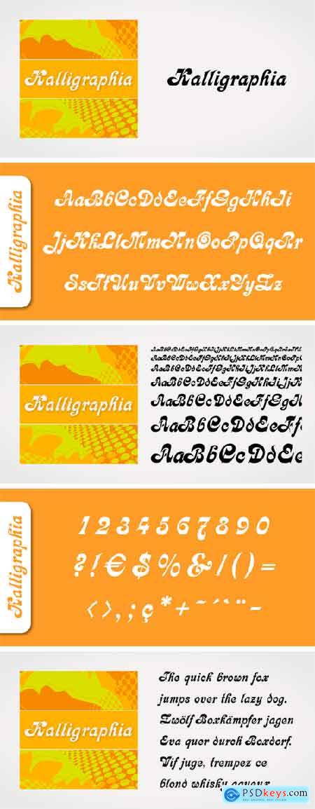 Kalligraphia Font