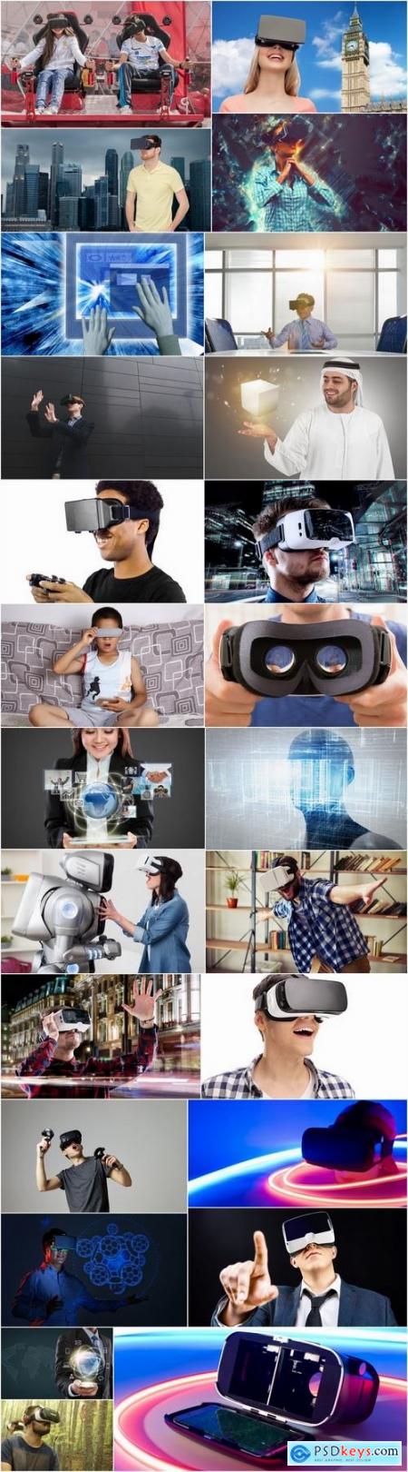 Virtual reality 3D glasses IT entertainment technology 25 HQ Jpeg