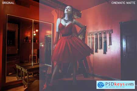 Creativemarket Cinematic Matte Photoshop Action