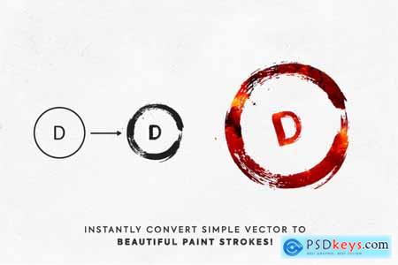 Creativemarket Illustrator Paint Brushes - 1st Edition