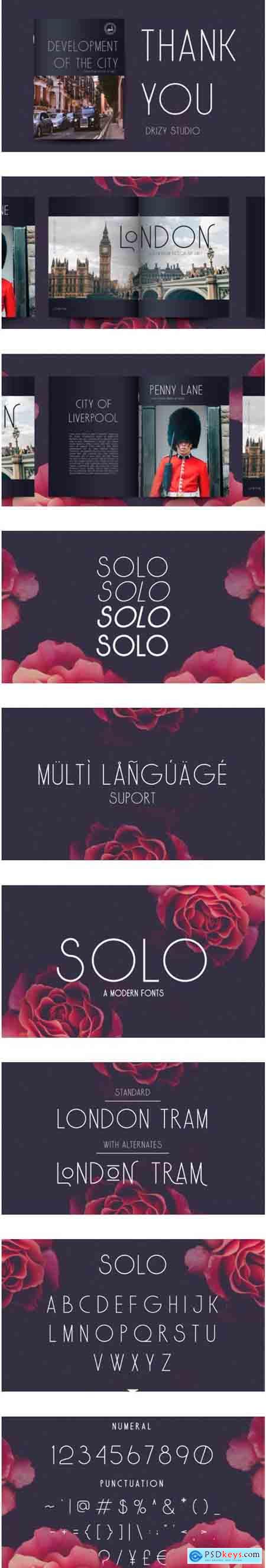 Solo Font Family