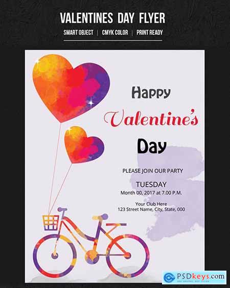 Valentine's Day Party Flyer 12