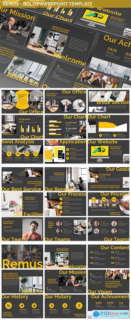 Remus - Bold Powerpoint Template