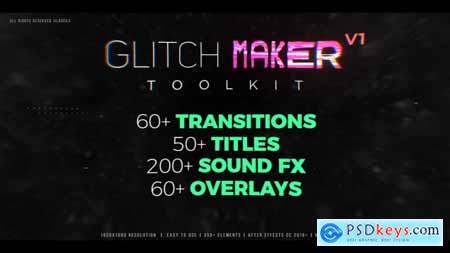 Videohive Glitchmaker Toolkit 350+ Elements Free