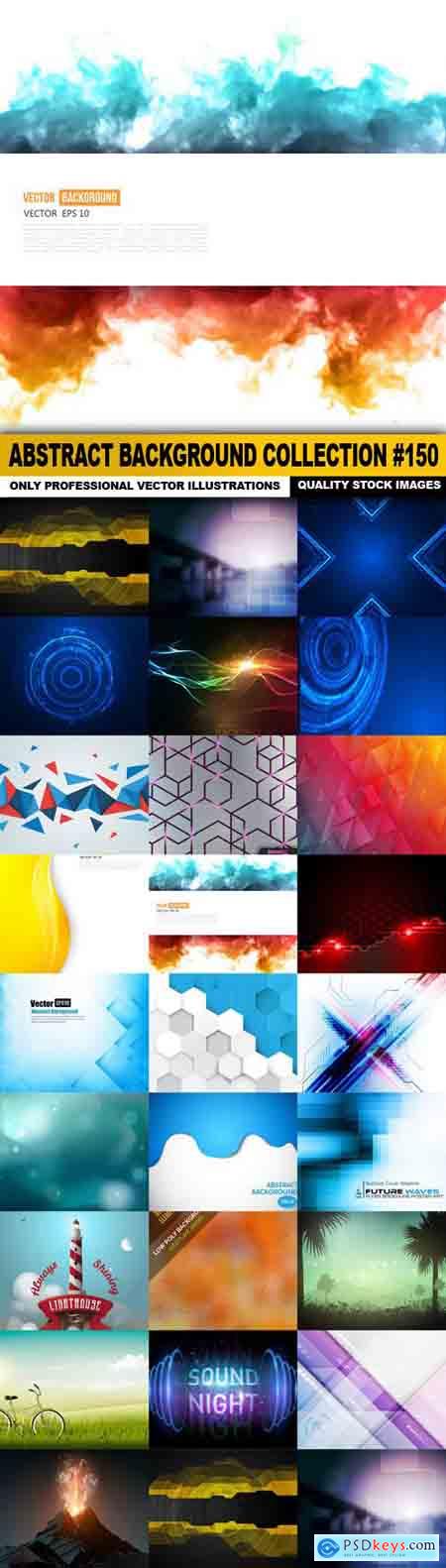 Abstract Background Collection #150 - 25 Vector