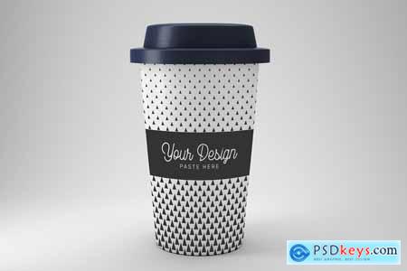 Creativemarket Coffe Cup Mockup PSD
