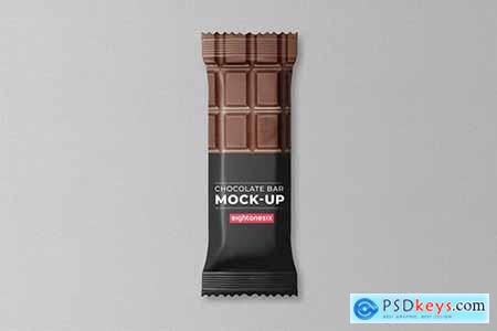 Chocolate Bar Mock-Up Template