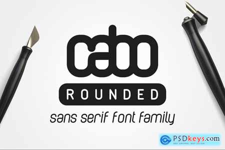 Creativemarket Cabo Rounded and Slab - Font Duo