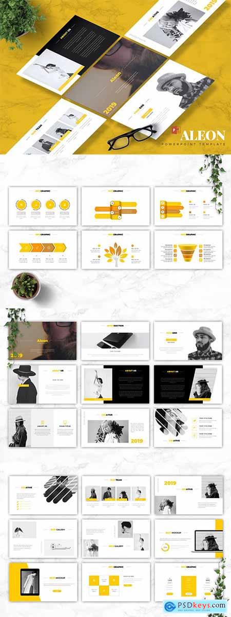 ALEON - Powerpoint, Keynote and Google Slides Template