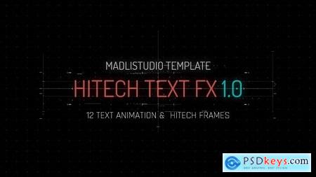 Videohive Hitech Text FX Free