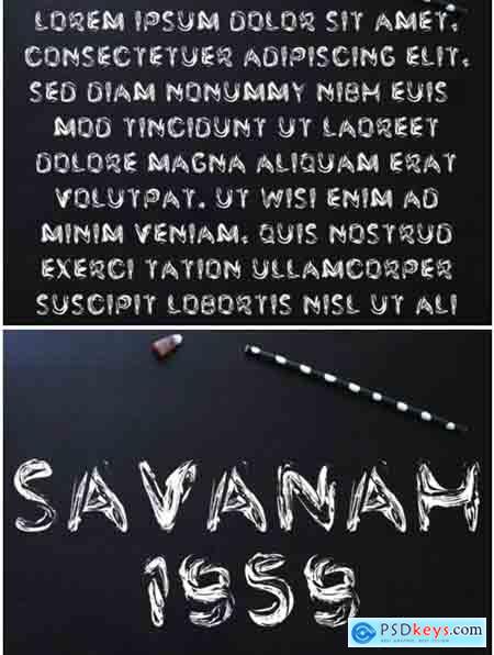 Savanah 1959 Font