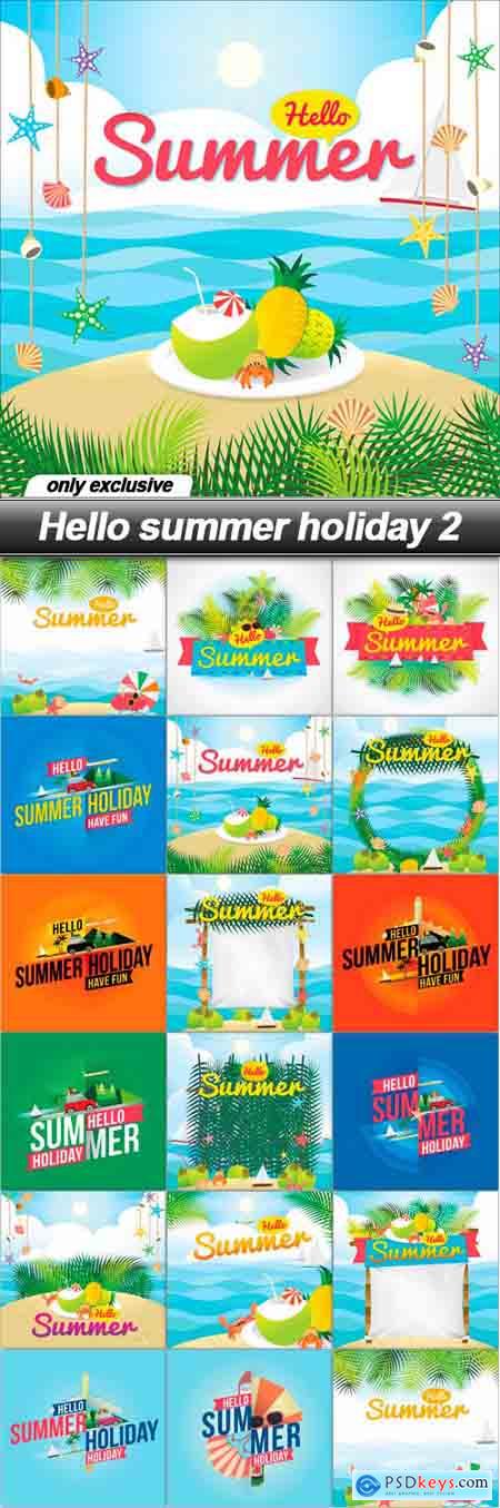 Hello summer holiday 2 - 17 EPS