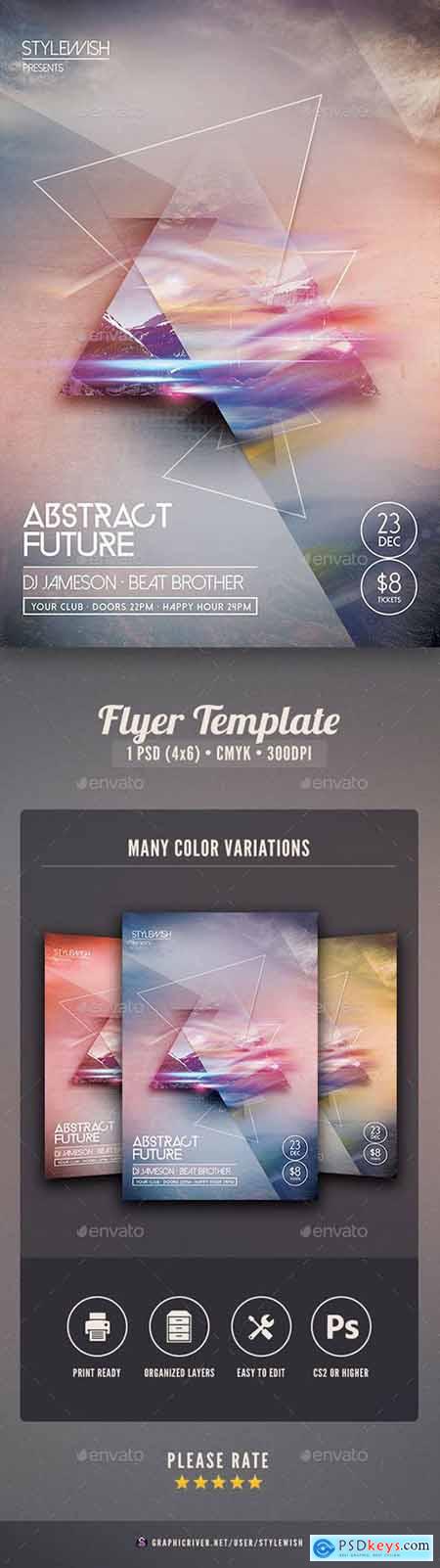 Graphicriver Abstract Future Flyer